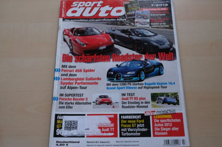 Deckblatt Sport Auto (07/2012)